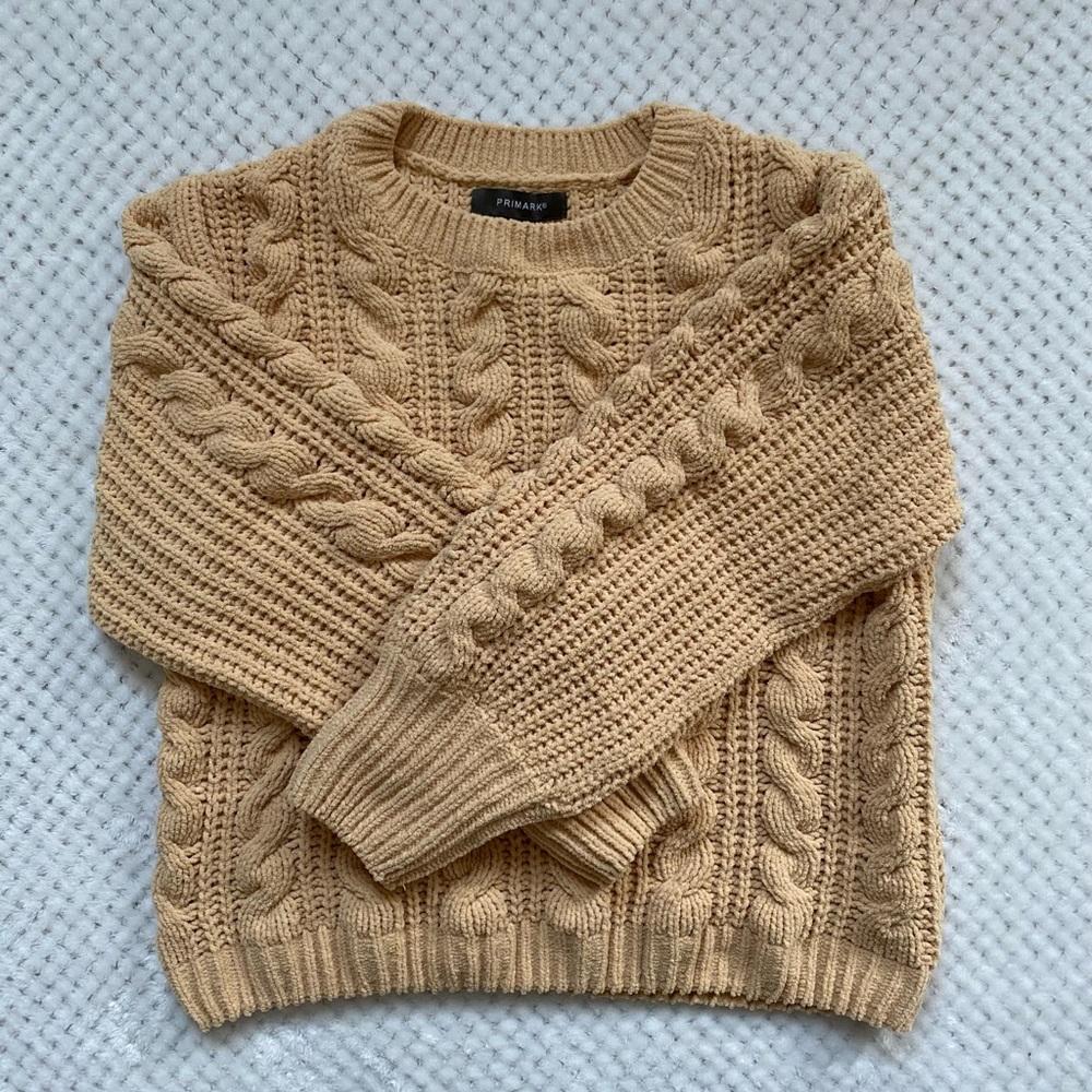 Mustard Yellow Knit Sweater